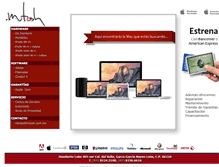 Tablet Screenshot of intosh.com.mx